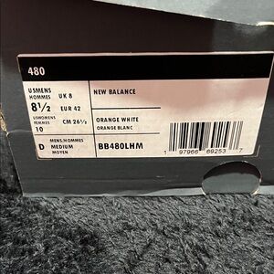 Bright Orange and White Athletic Shoes